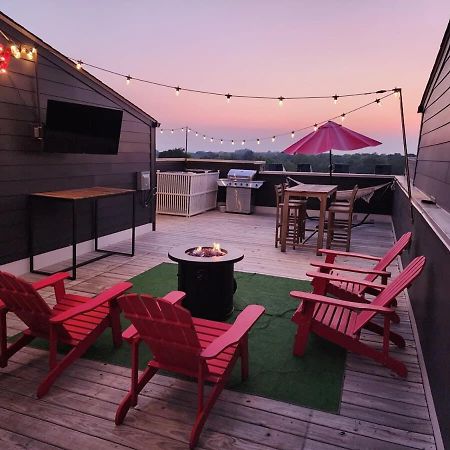 Carrie Underwood'S East Side Rooftop Game Room Nashville Buitenkant foto
