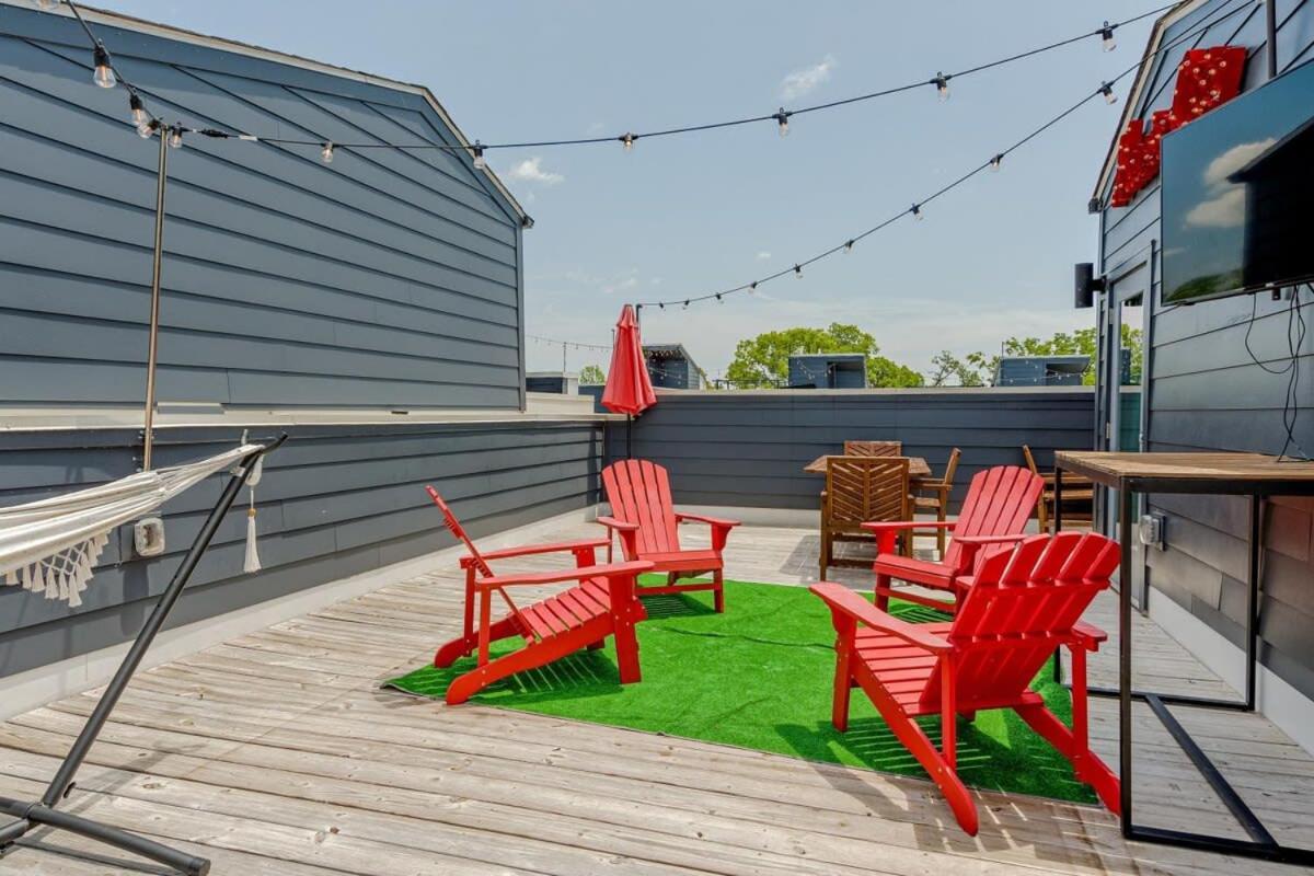 Carrie Underwood'S East Side Rooftop Game Room Nashville Buitenkant foto